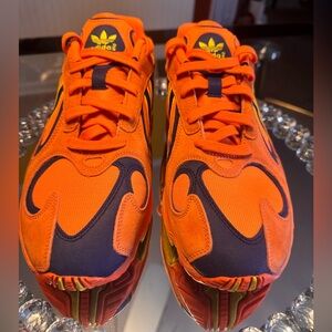 Adidas Yung-1 Hi-Res Orange Sneaker/ Shoe. Size 11